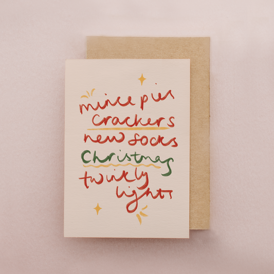 Mince Pies, Crackers Mini